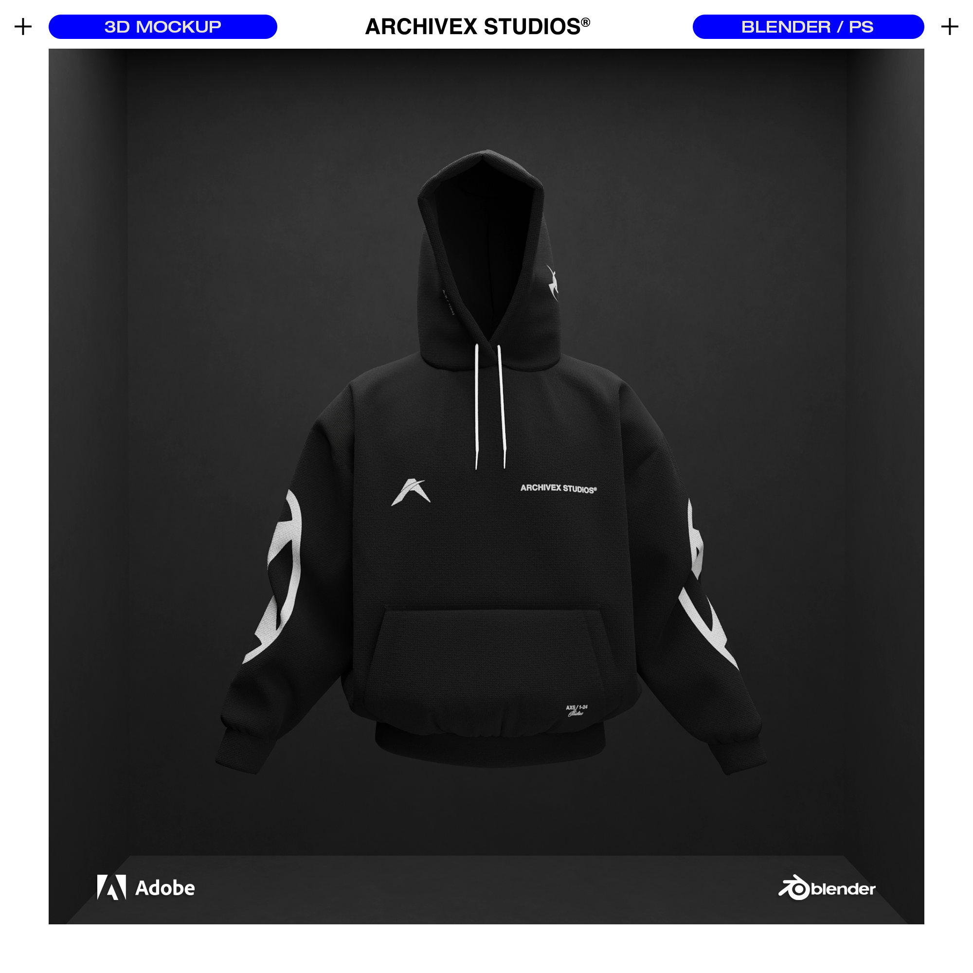 3D BOXY HOOD MOCKUP (X1) – ARCHIVEX-STUDIOS