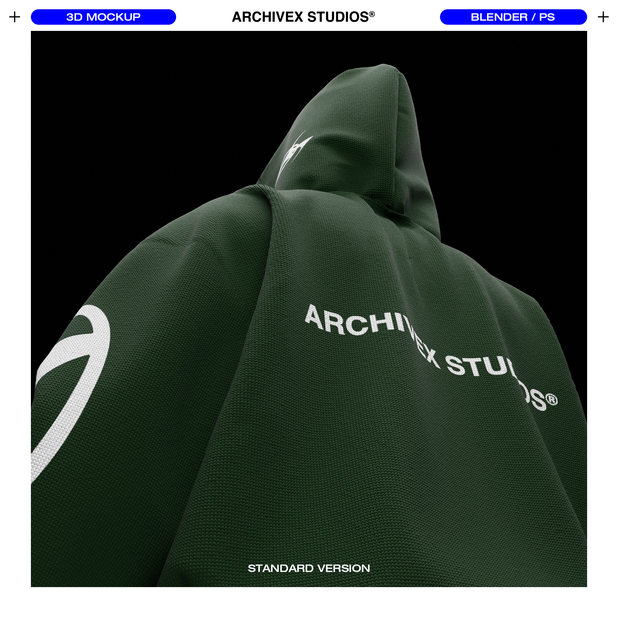3D BOXY HOOD MOCKUP (X1)