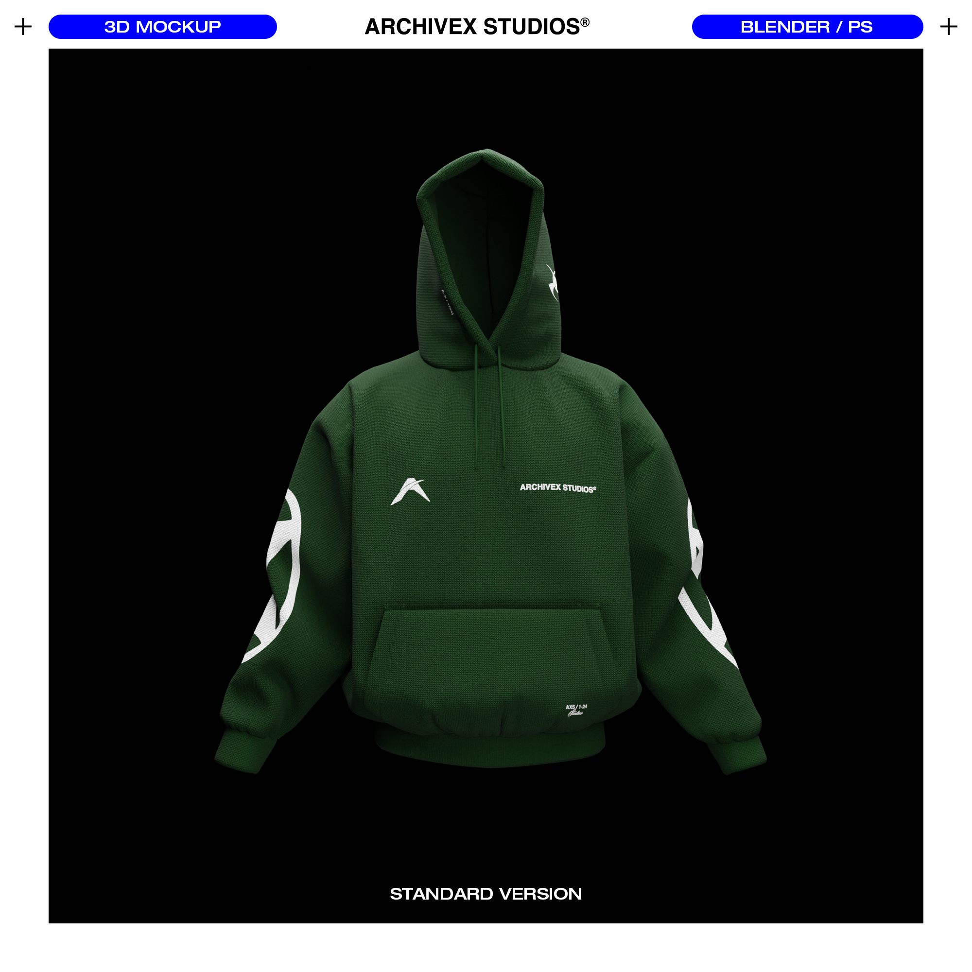 3D BOXY HOOD MOCKUP (X1)
